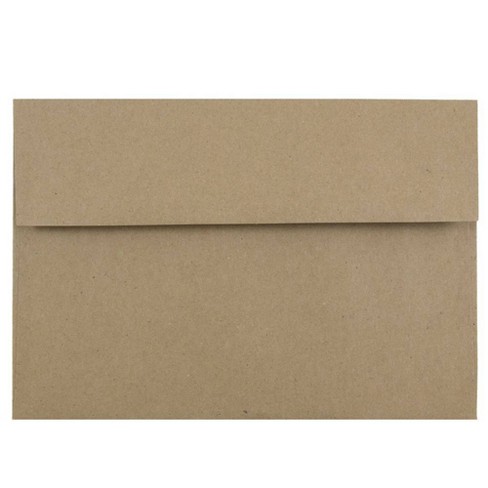 Jam Paper Brown Kraft Paper Bag Envelopes A8 5.5