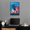 Notoriart Bold and Colorful Soccer Player Soccer Wall Art Framed - 2 of 4