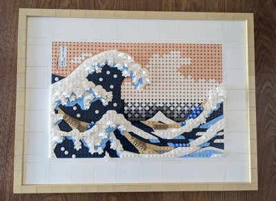 Lego Art Hokusai – The Great Wave Wall Art Adults Set 31208 : Target