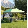 13'x13'Canopy, Outdoor Tent with Mosquito Netting & Wheeled Bag, Instant Shelter for Backyard, Patio & Garden Furniture - 2 of 4