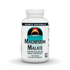 Magnesium Malate by Source Naturals, Inc.  -  180 Tablet - 1 of 3