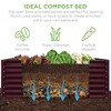 Best Choice Products 6x3x2ft Outdoor Metal Raised Garden Bed, Planter Box for Vegetables, Flowers, Herbs - 3 of 4