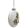 Northlight Norman Rockwell 'Bringing Home The Tree' Glass Disc Christmas Ornament - 3" - 4 of 4