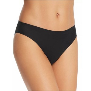 TC Fine Intimates Womens Wonderful Edge Micro Matte Hipster Panties (Deep Black, Small) - 1 of 4