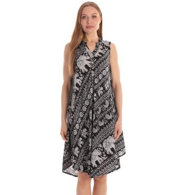 black white elephant