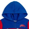 Marvel Spidey and His Amazing Friends Ghost-Spider Miles Morales Spider-Man Fleece Half Zip Hoodie Toddler to Little Kid - 3 of 4