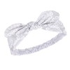 Hudson Baby Infant Girl Headbands 5pk, Lace Medallion, 0-24 Months - 4 of 4