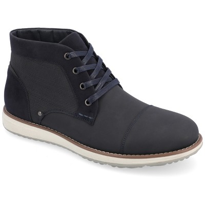 Vance Co. Mens Medium and Wide Width Mens Austin Lace-up Cap Toe Chukka Boot