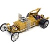 George Barris' Drag-u-la Gold "The Munsters" (1964-1966) TV Series "Silver Screen Machines" 1/18 Diecast Model by Auto World - 2 of 4