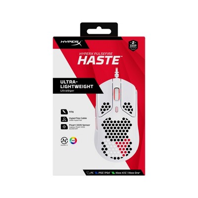 HyperX Pulsefire Haste Wired Gaming Mouse for PC - Pink/White_9