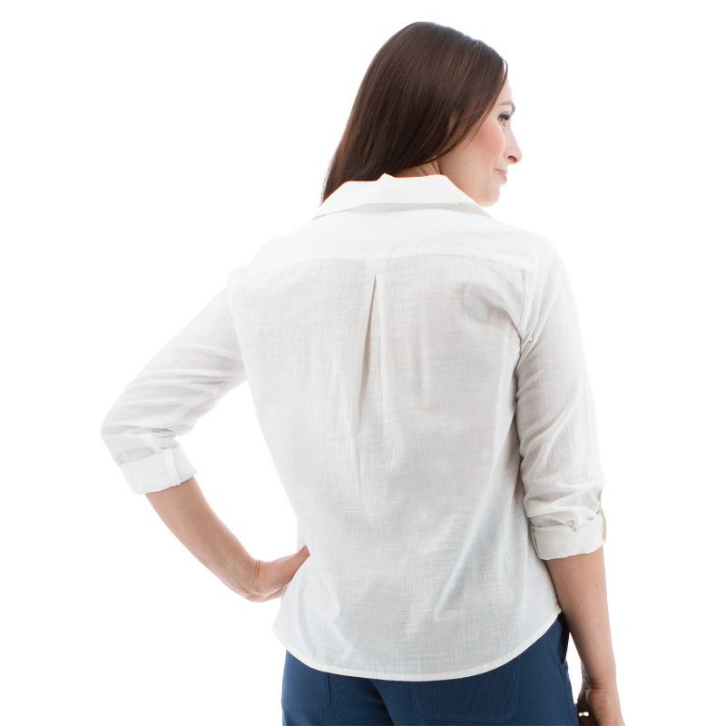 Aventura Clothing Women's Devon Long Sleeve Collared Neck Blouse, 2 of 6