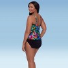 Trimshaper Women's Lena 4 Tier Ruffle Tankini Swimsuit Top - 2 of 3