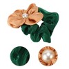 Unique Bargains Women's Fashion Elegant Flowers Hair Scrunchies 1 Pc - 3 of 3