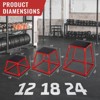 Jump Box, Plyometric Jumping Stool Set - Heavy Duty 550Lbs Capacity for Strength Training, Conditioning, Portable Step Up Box - 2 of 4