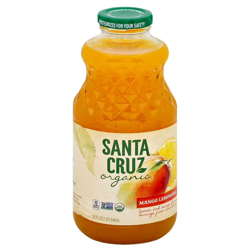 UPC 036192122251 product image for Santa Cruz Organic Mango Lemonade - 32 fl oz Glass Bottle | upcitemdb.com