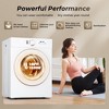 EUHOMY Compact Electric Dryer in White - 3 of 4