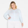 Women's Long Sleeve Roundneck Button-Down Shirt - Wild Fable™ - 2 of 3