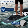 Inflatable Stand-Up Paddleboard for Water Activities with Durable Design, Non-Slip Surface, Compact 126 x 33 x 6 - 4 of 4
