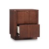 Teamson Home Potomac Modern Boho Solid Wood 2-Drawer Nightstand with Push-to-Open Storage & Rounded Corner - 3 of 4