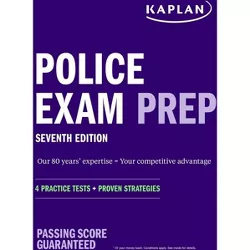 Police Exam Prep 7th Edition - (Kaplan Test Prep) by  Kaplan Test Prep (Paperback)
