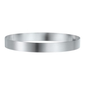 Unique Bargains Stainless Steel Seamless Nonstick Mirror Coating Round Cake Ring - 1 of 4
