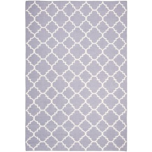 Dhurries DHU554 Hand Woven Flat Weave Indoor Rugs - Safavieh - 1 of 4
