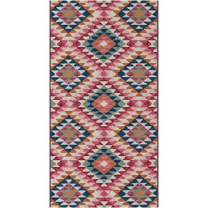 Unique Loom    Outdoor Southwestern Fethiye Area Rug - 1 of 4