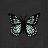 Dalix Butterfly Embroidered Cotton Relaxed Fit Short Sleeve Crewneck Tee Shirt Women - 4 of 4
