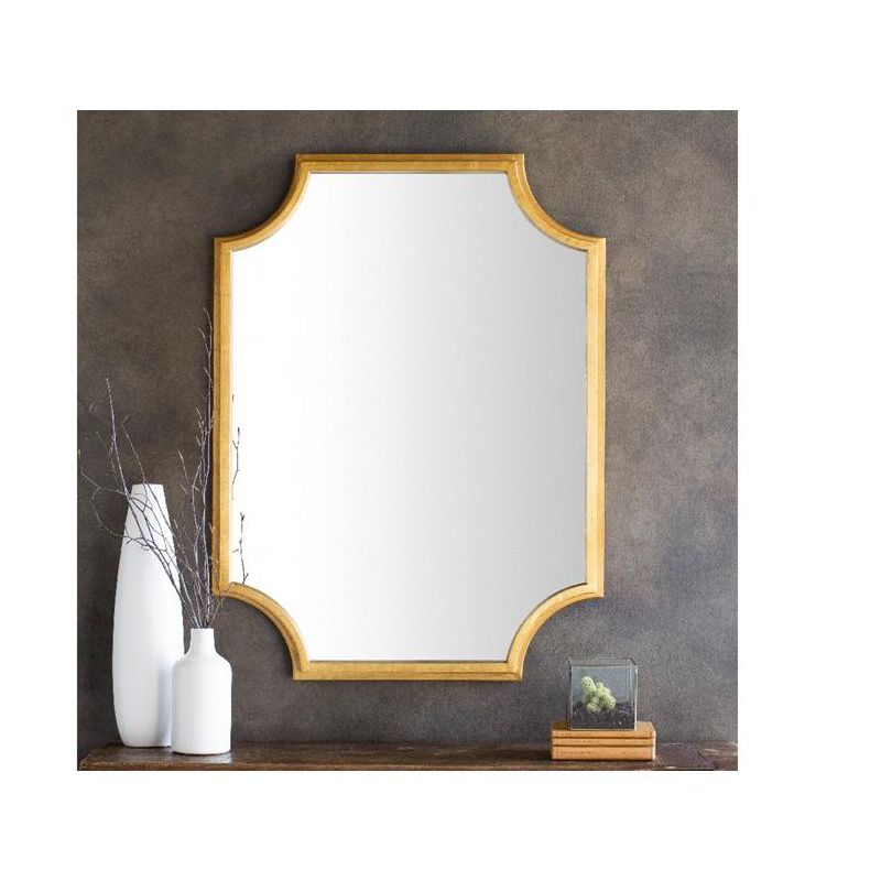 Mark & Day Heesselt 30" x 40" Traditional Gold Decorative Wall Mirrors, 2 of 6