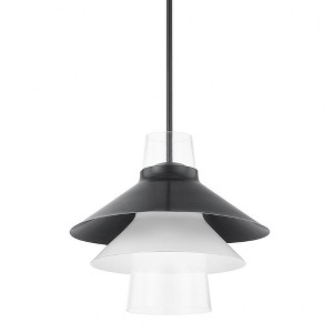 Mitzi Jessy 1 - Light Pendant in  Old Bronze Clear Shade - 1 of 1