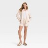 Women's Long Sleeve Gauze Collared Button-Down Shirt - Universal Thread™ - 3 of 3