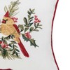C&F Home Cardinal Duo Berry Botanical Pillow - 3 of 4