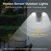 R.W.FLAME LED Flood Motion Sensor Outdoor Lights, 24W 1800LM 5000K IP54 Waterproof, 5 Lighting Modes, 4 Lighting Durations, 3 Detection Distances - 2 of 4