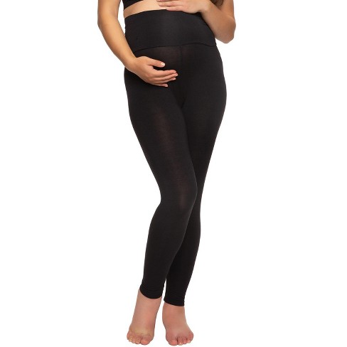 Felina Women's Maternity Versatile Modal Legging  Lounge Pants For  Pregnancy (black, Large) : Target