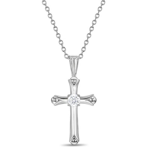 Cross Pendant Necklace Fashion Cross Necklaces Gold Necklace Chain For Women  And Teen Girl