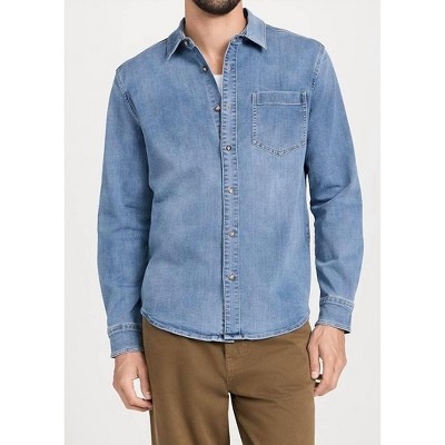 Men's Driftwood Denim Shirt - FAIR HARBOR