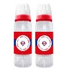 BabyFanatic Officially Licensed MLB Philadelphia Phillies 9oz Infant Baby Bottle 2 Pack - 2 of 3