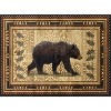 Black Lodge Accent Rug 2' x 3" ¨C Rustic Cabin-Style Small Rug with Nature-Inspired Pattern for Entryway, Kitchen, or Bedroom - Nertpow - 4 of 4