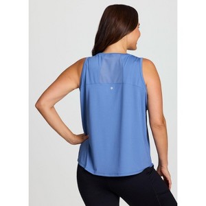 RBX Active Women's Breathable Quick Drying Regular Length Everyday Workout Tank Top with Mesh Insets - 1 of 4