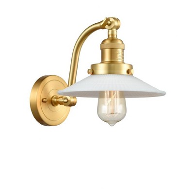 Halophane - 1 Light Wall Sconce In Industrial Style-11.5 Inches Tall and 8.5 Inches Wide