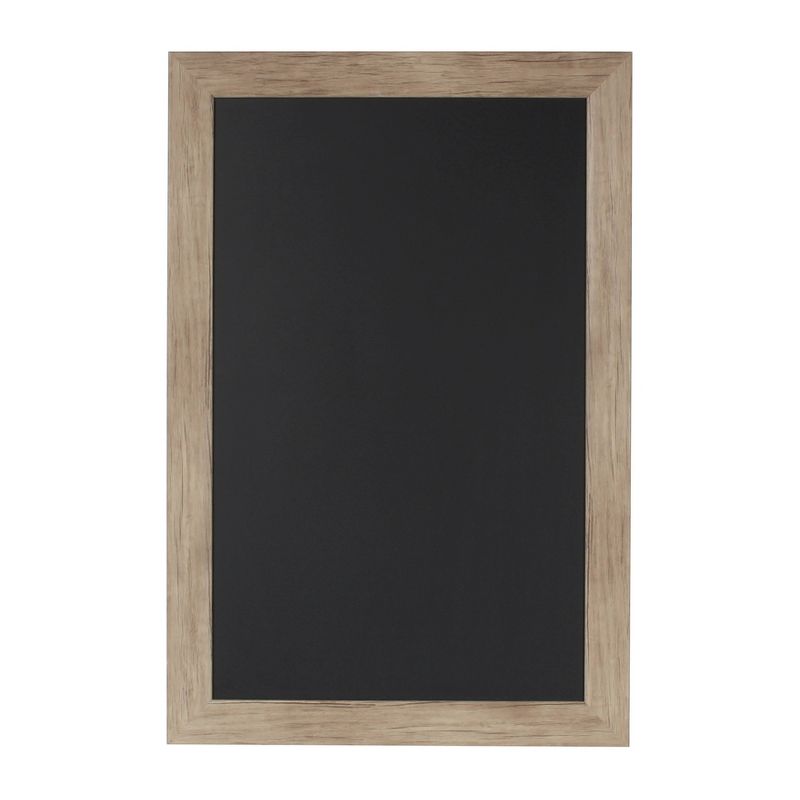 Beatrice Framed Magnetic Chalkboard Rustic Brown - DesignOvation, 1 of 8