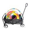 Dexmalle Folding Wagon Garden Shopping Beach Cart - 2 of 4