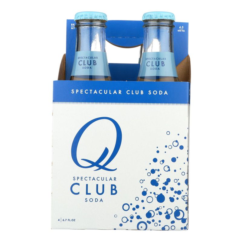 Q Mixers Club Soda - Case of 6/4 pack, 6.7 oz, 2 of 8