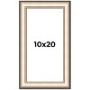 PosterPalooza | Panoramic Contemporary Silver Frame - UV Acrylic, Foam Board Backing, Hanging Hardware - 2 of 4