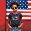 The Juniper Shop Let's Get Tacos Varsity Youth Short Sleeve Tee - 4 of 4