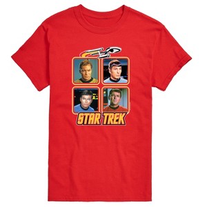 Men's - Star Trek - Retro Original Series Crew Short Sleeve Graphic T-Shirt - 1 of 4