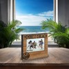 Pavilion Gift Company - Beach People - 6.75" x 7.45" Frame (holds 4" x 6" photo) - Single Image Frames - 3 of 4