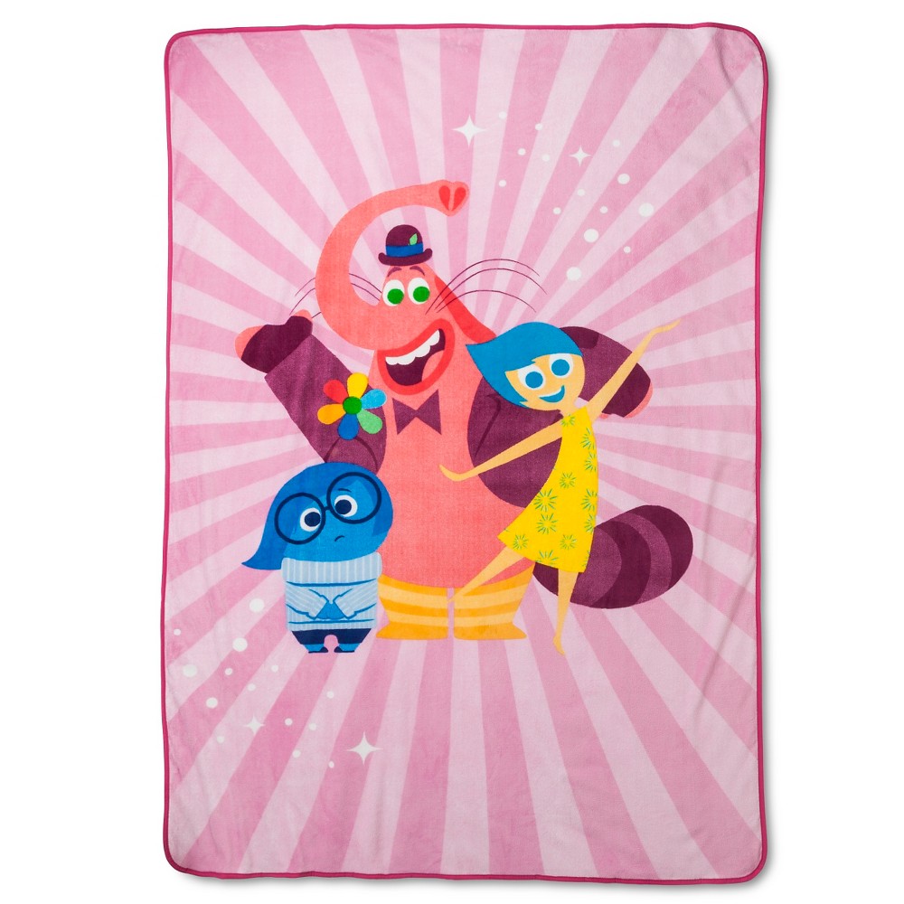 UPC 032281237820 product image for Disney Inside Out Blanket - Pink (60