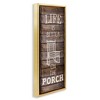 Stupell Industries Porch Life Country Rustic, 15" x 31" - 3 of 4