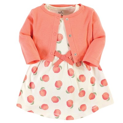 peach baby outfit